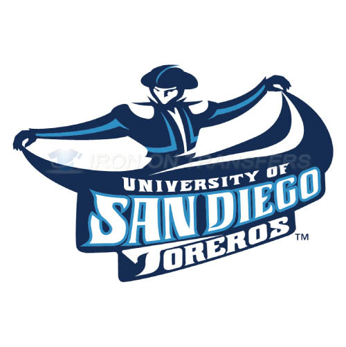 San Diego Toreros Logo T-shirts Iron On Transfers N6110 - Click Image to Close